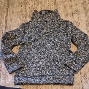 Sonoma Boy's Black and Gray Supersoft Sweater Sz 6